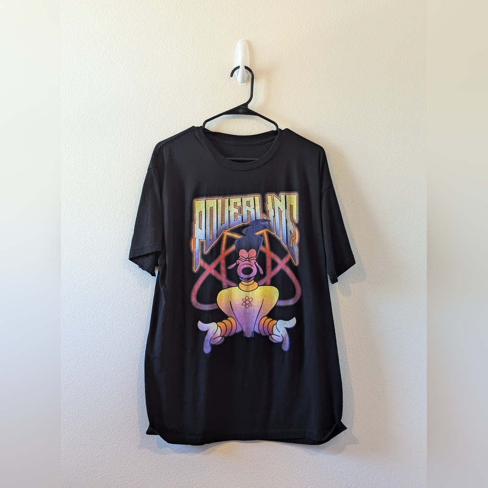 Large Graphic Tee Black